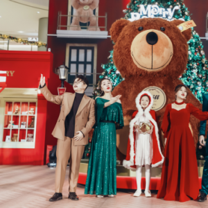 长沙IFS x Merry Bearmas华中首展，携手Steiff 史戴芙家族共启星愿之旅